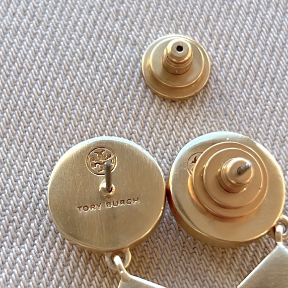 Tory Burch Embellished Linear Earring - Picture 2 of 8